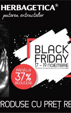 Sărbătorește Black Friday cu Herbagetica