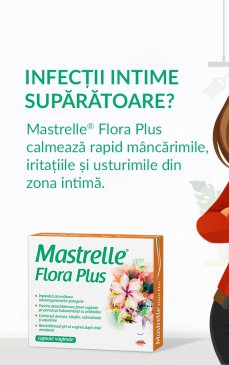 Infectii intime suparatoare? Mastrelle Flora Plus calmeaza rapid simptomele neplacute