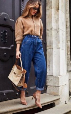 Blugii slouchy sunt noul trend în materie de jeans. 22 de outfituri cu care nu vei da greș