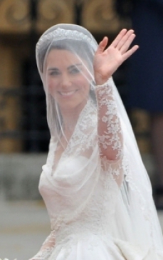 Iata rochia de mireasa purtata de Kate Middleton, noua printesa a Marii Britanii