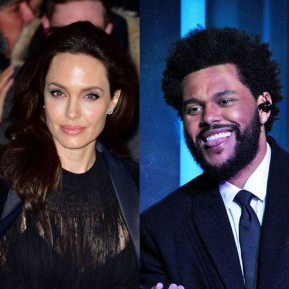 Formează sau nu un cuplu? Angelina Jolie și The Weeknd, fotografiați tot mai des împreună
