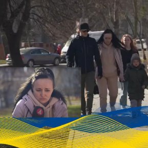 Băiețel ucrainean își ascunde pâinea pentru a se asigura că va mai avea ce să mănânce