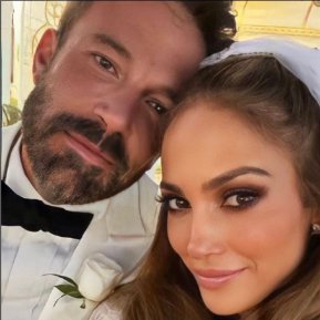 Jennifer Lopez și Ben Affleck sunt, în sfârșit, soț și soție, la 20 de ani după prima lor logodnă