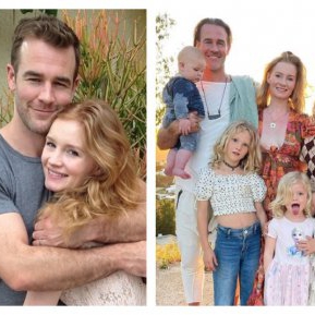 Cinci pierderi de sarcină, șase copii ca niște îngeri și o căsătorie de vis. Totul despre James Van Der Beek și soția sa