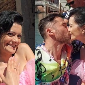 Dinu Maxer și-a cerut iubita în căsătorie! Cei doi s-au logodit în timpul vacanței în Veneția