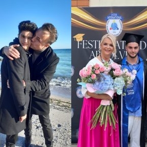 Emoții mari pentru Iuliana Marciuc și Adrian Enache! Fiul lor a absolvit liceul și se pregătește să plece la studii în străinătate