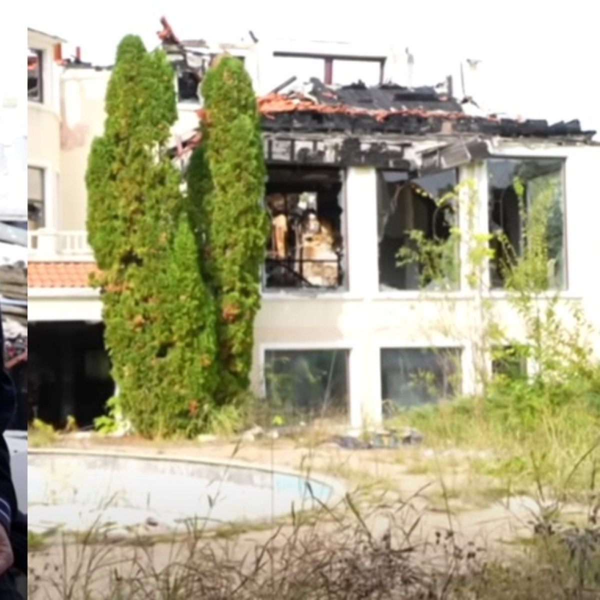 Irinel Columbeanu, în vizită la ”fostul palat”. Ce emoții l-au încercat la vederea casei care a ajuns o ruină