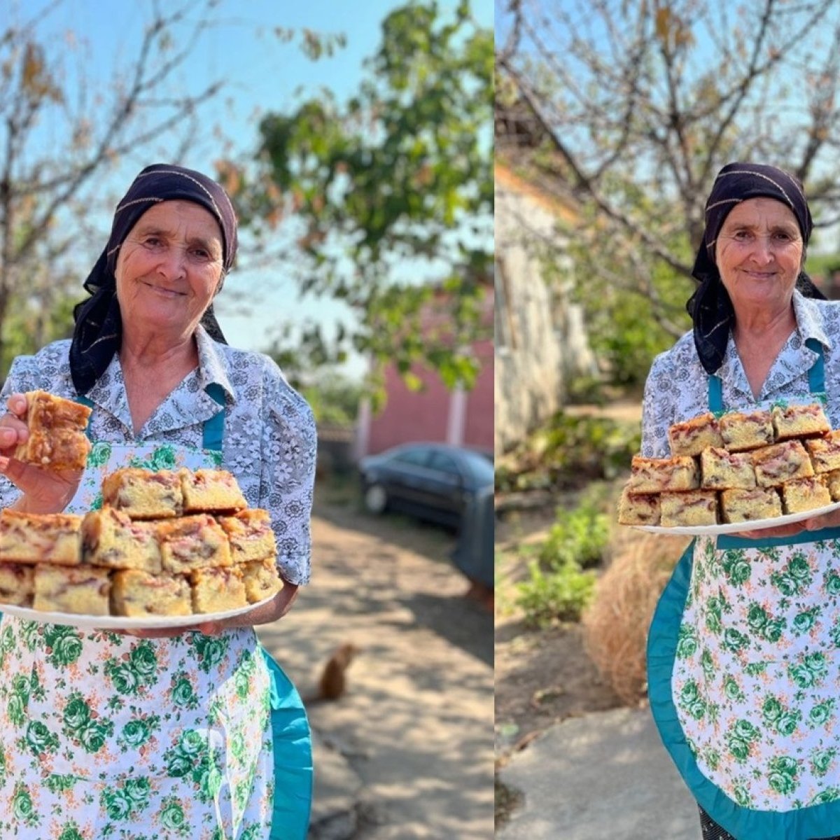 "Vă pupă mamaia!" Cel mai bun pandișpan cu prune, după rețeta bunicii Gherghina
