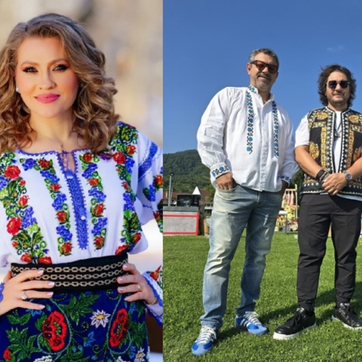 Cum au sărbătorit vedetele 1 decembrie. S-au întrecut în costume populare uimitoare