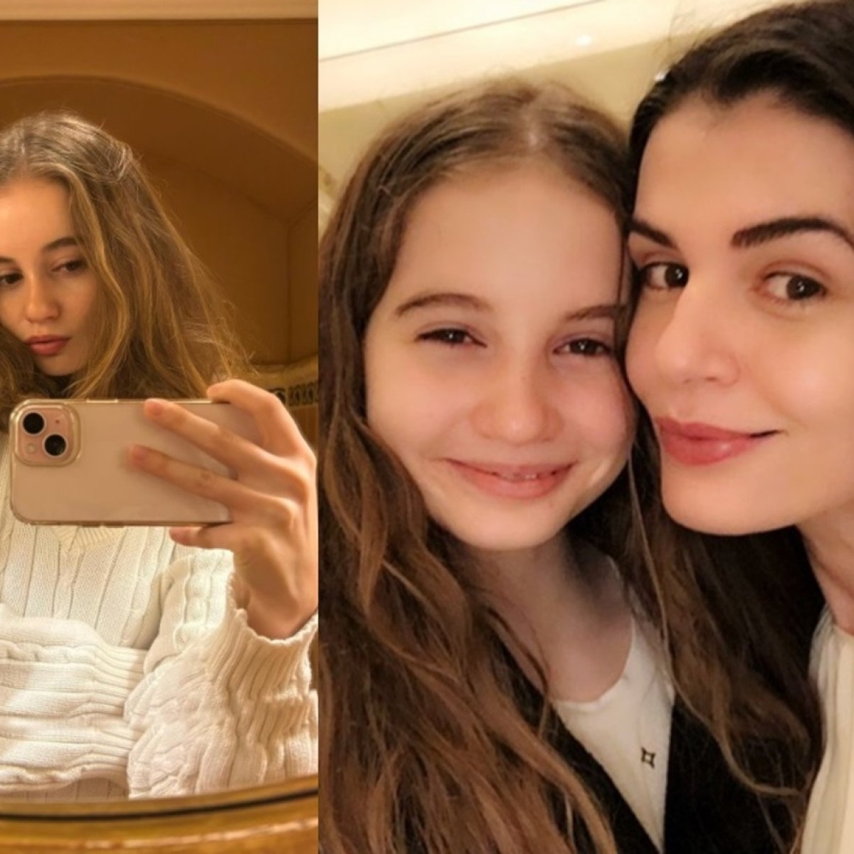 Așa mamă, așa fiică! Irina Columbeanu seamănă tot mai mult cu mama ei. Ce imagine a postat recent cu Monica Gabor