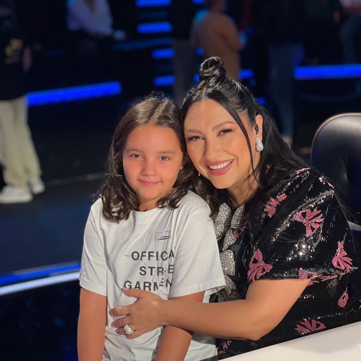 Eva Măruță, din nou alături de mama ei pe scenă. Cum a apărut alături de Andra la primele concerte de Crăciun