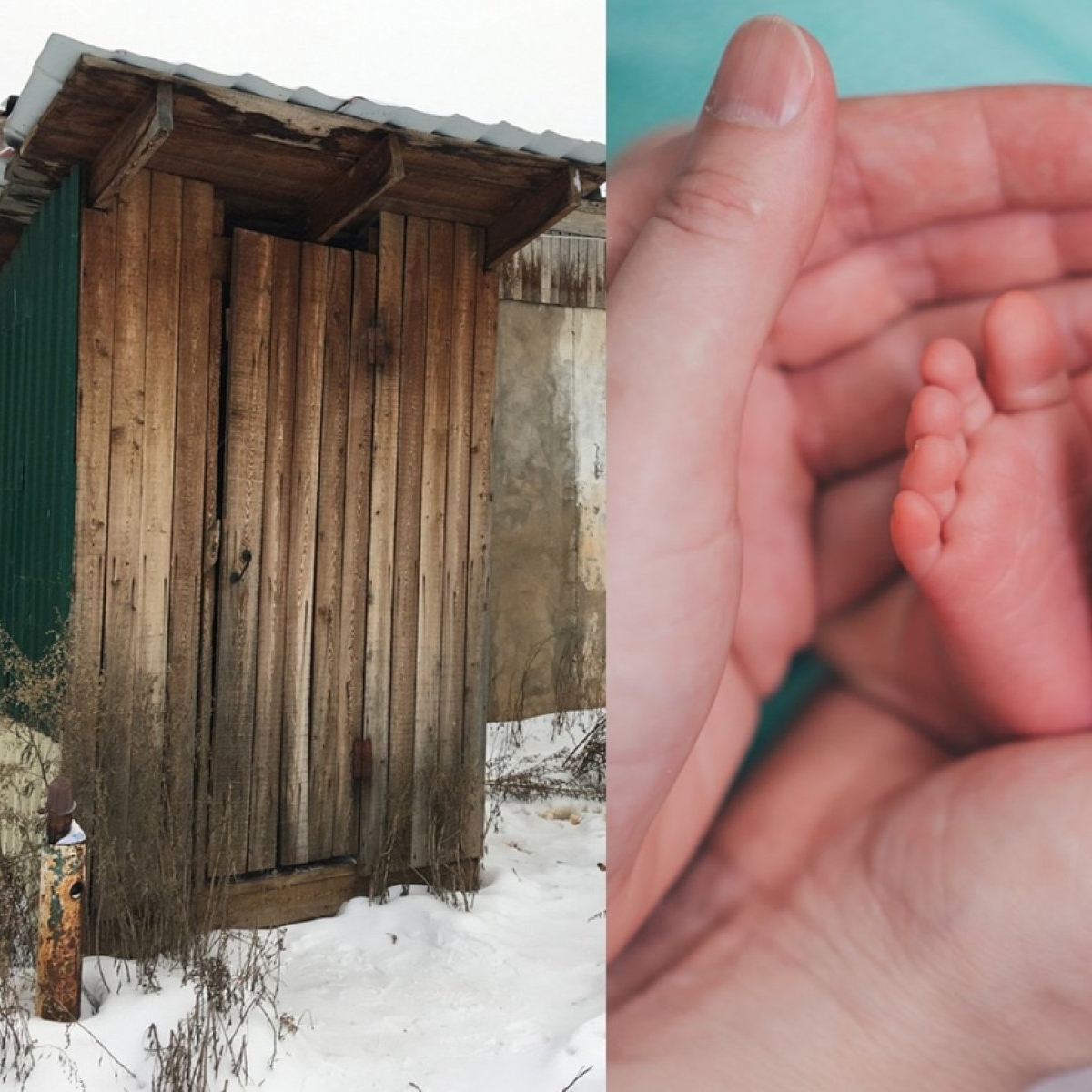 Caz dramatic în Iași. Un nou-născut a fost salvat din toaleta curții unde a fost aruncat de iubitul tinerei mame