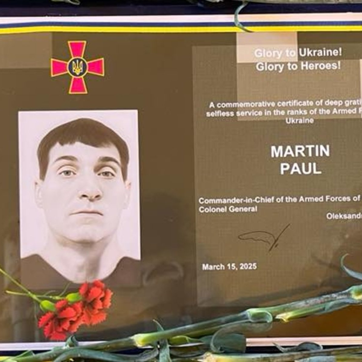 Paul Martin este românul mort la datorie, care și-a dat viața în războiul din Ucraina