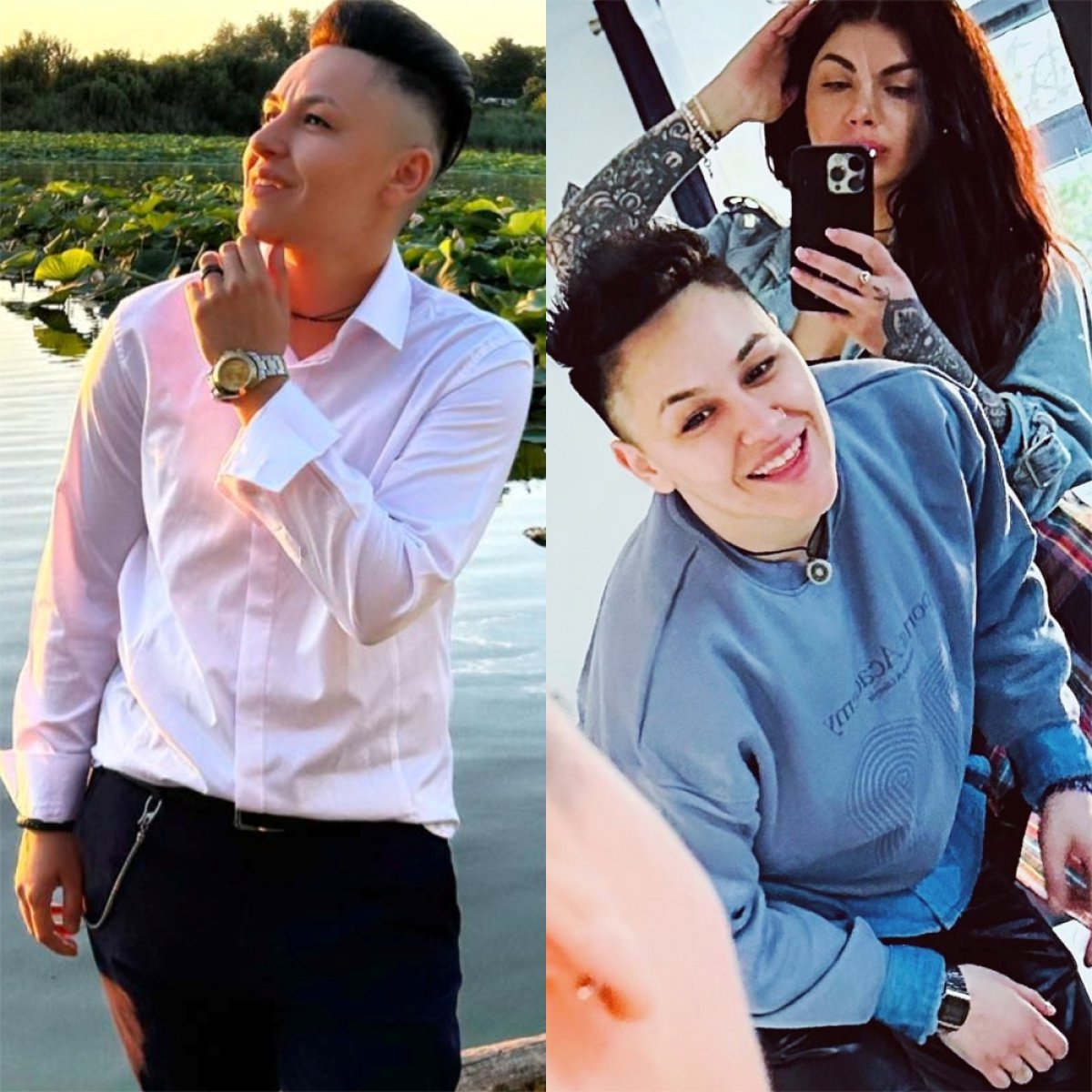 Bianca, fiica transgender a lui Nicu Maharu, s-a căsătorit în Irlanda. „După doi ani de relație toxică și terapie, sunt fericit!"