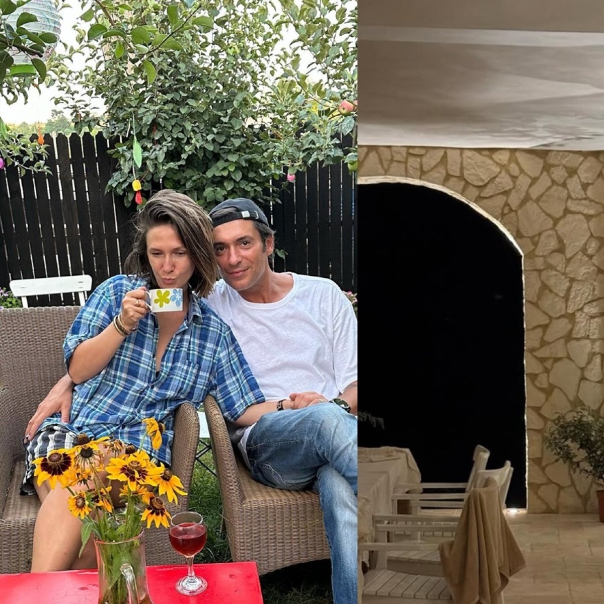 Adela Popescu și Radu Vâlcan au adus Toscana la Șușani. Cum arată casa lor de vacanță de la țară