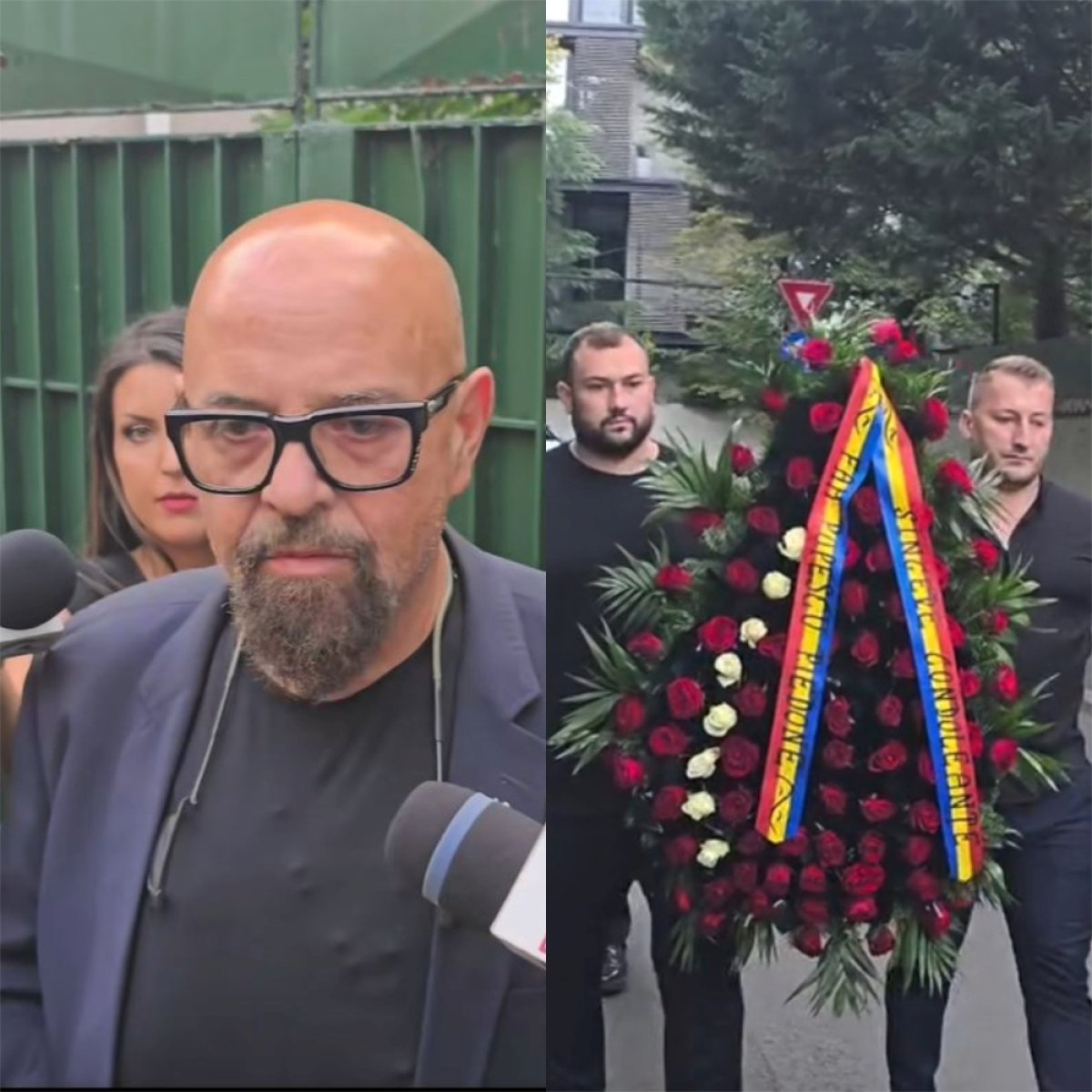 Cristian Popescu Piedone, primul om politic care i-a adus un ultim omagiu lui Ion Iliescu. A mers personal cu o coroană la el acasă