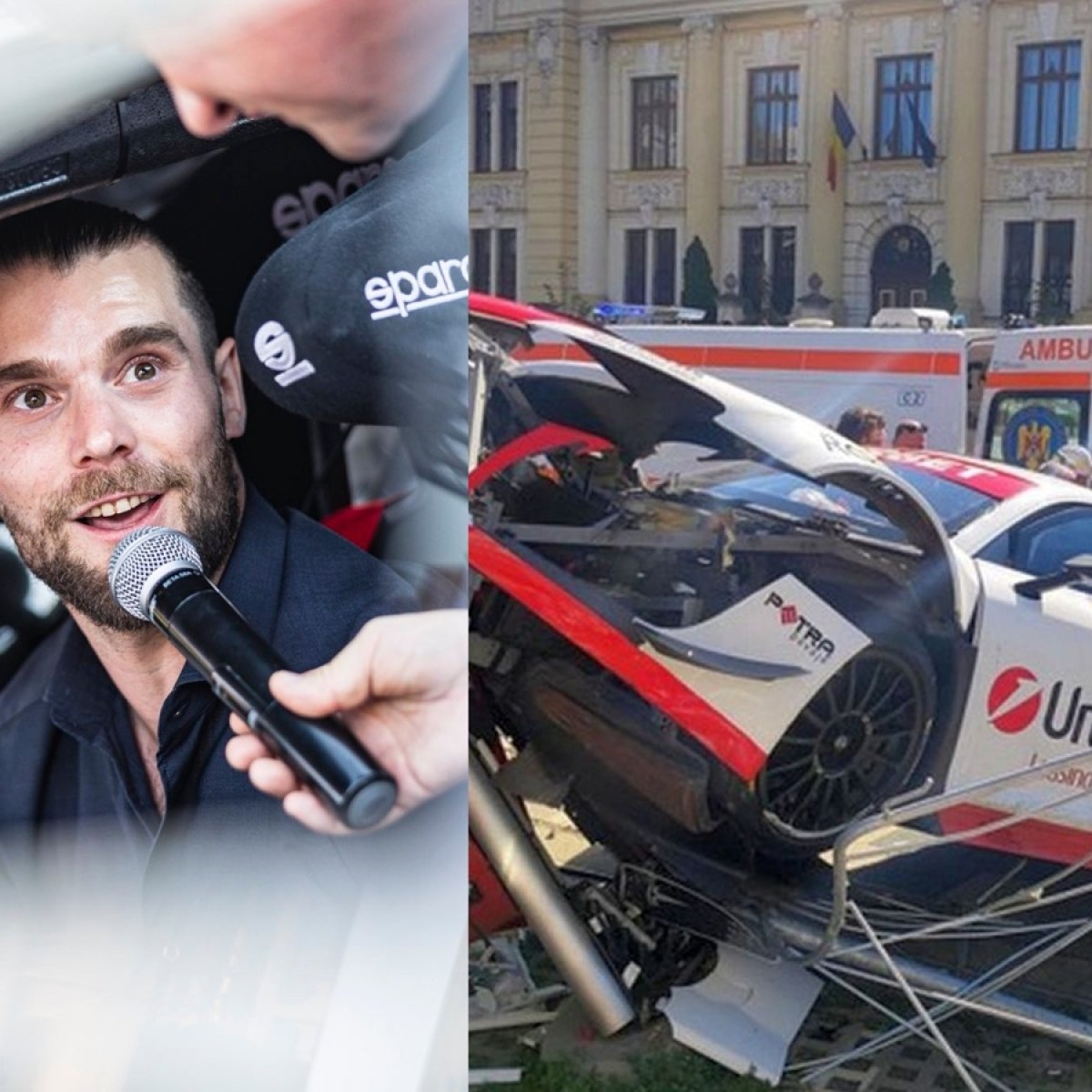 Fiul lui Mihai Leu, la un pas de tragedie. A fost implicat într-un teribil accident, mașina s-a făcut praf