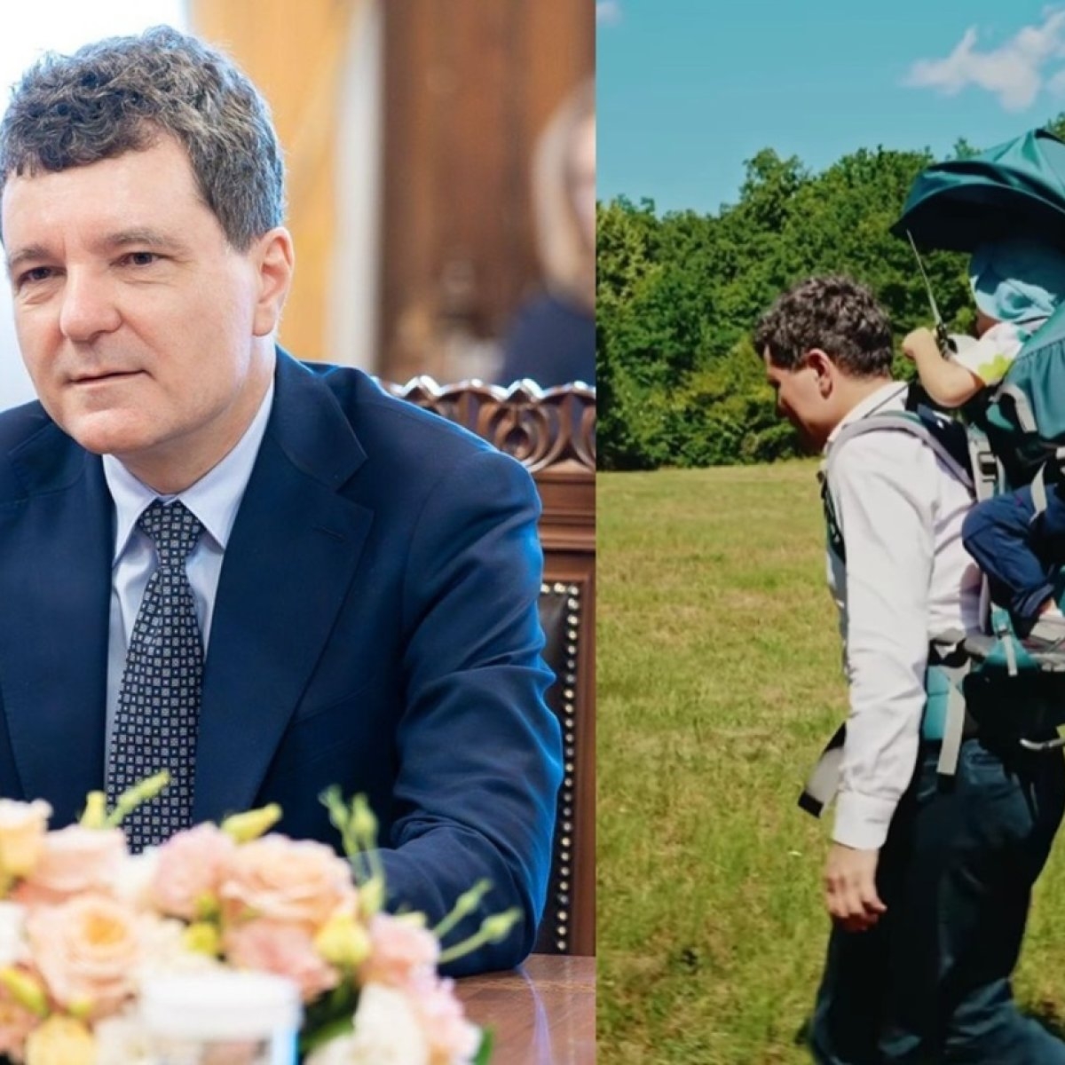 Nicușor Dan a renunțat la protocolul de la Cotroceni. A mers în drumeție cu copiii și a petrecut timp în natură cu familia