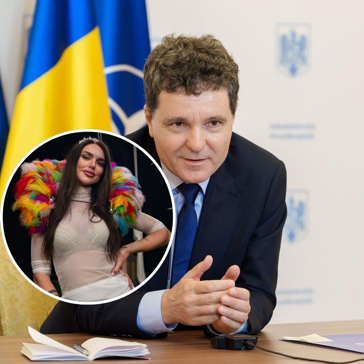 Nicușor Dan, alături de ispita Cristina de la Insula Iubirii în Chișinău. Cum au apărut alături de Maia Sandu