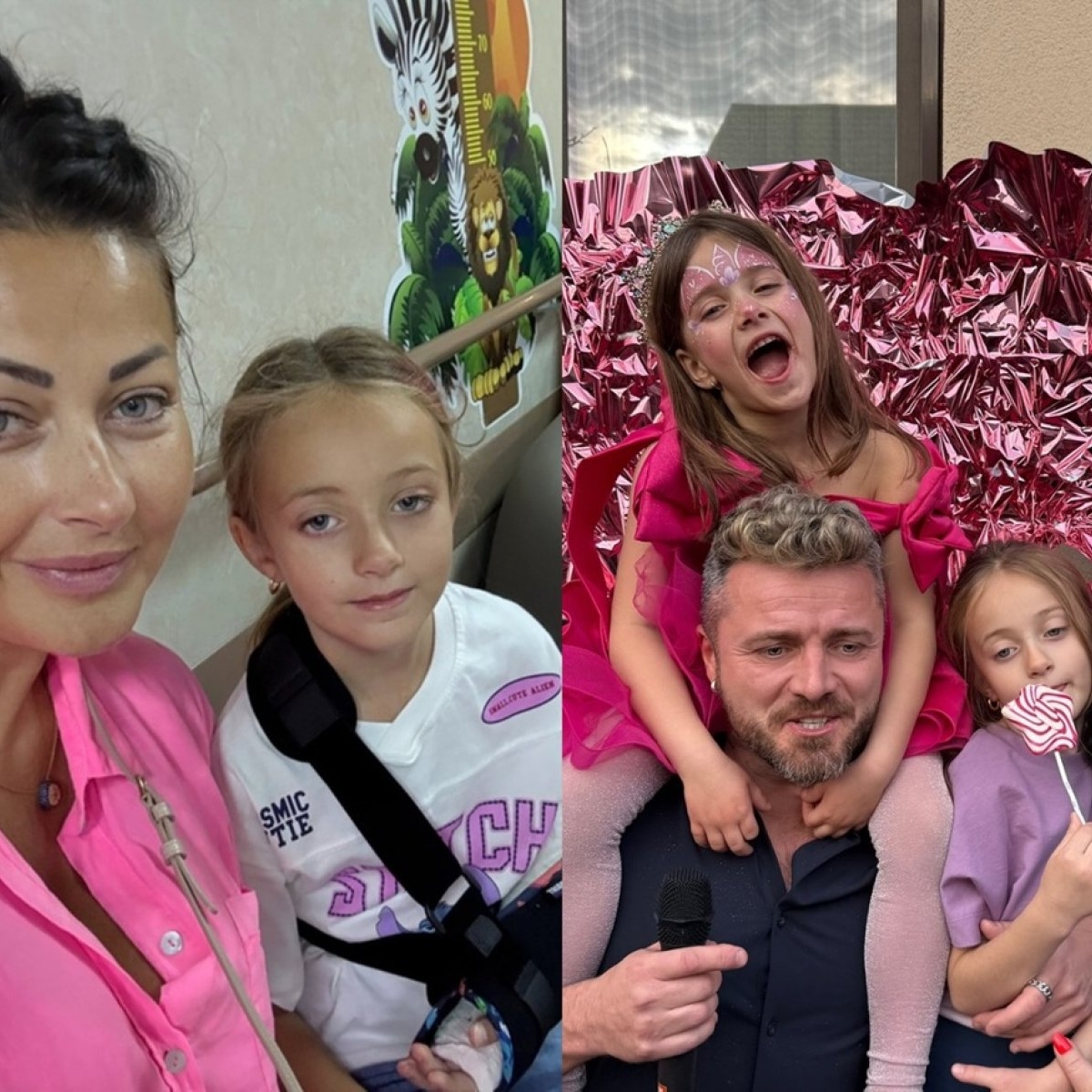 Clipe de coșmar pentru Gabriela Cristea. A ajuns cu fiica ei Victoria de urgență la spital, chiar de ziua copilei