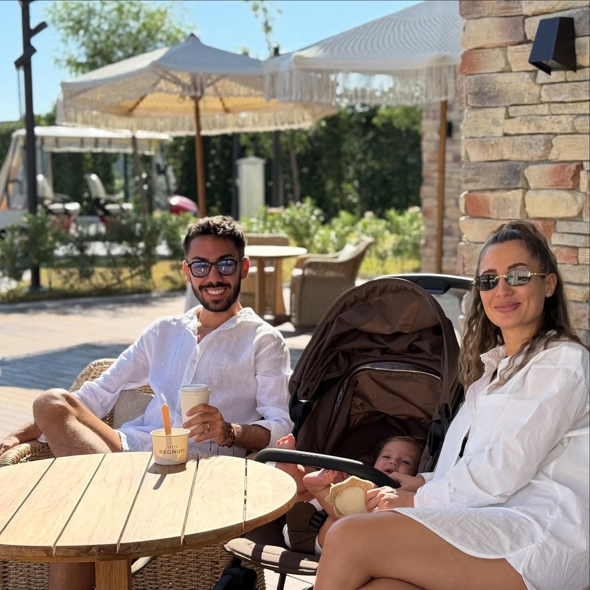 Ce mare a crescut băiețelul Claudiei Puican cu Armin Nicoară. Sunt cei mai fericiți de când au reușit să devină părinți