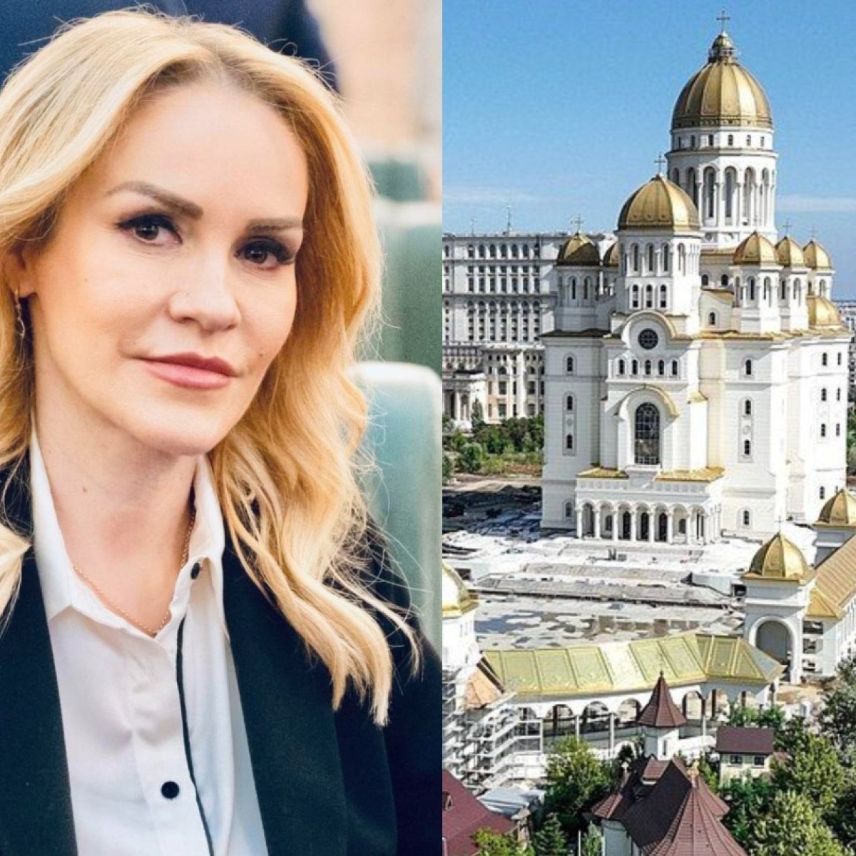 De ce a lipsit Gabriela Firea de la sfințirea Catedralei Mântuirii Neamului. A direcționat cei mai mulți bani din bugetul Capitalei pentru construcție