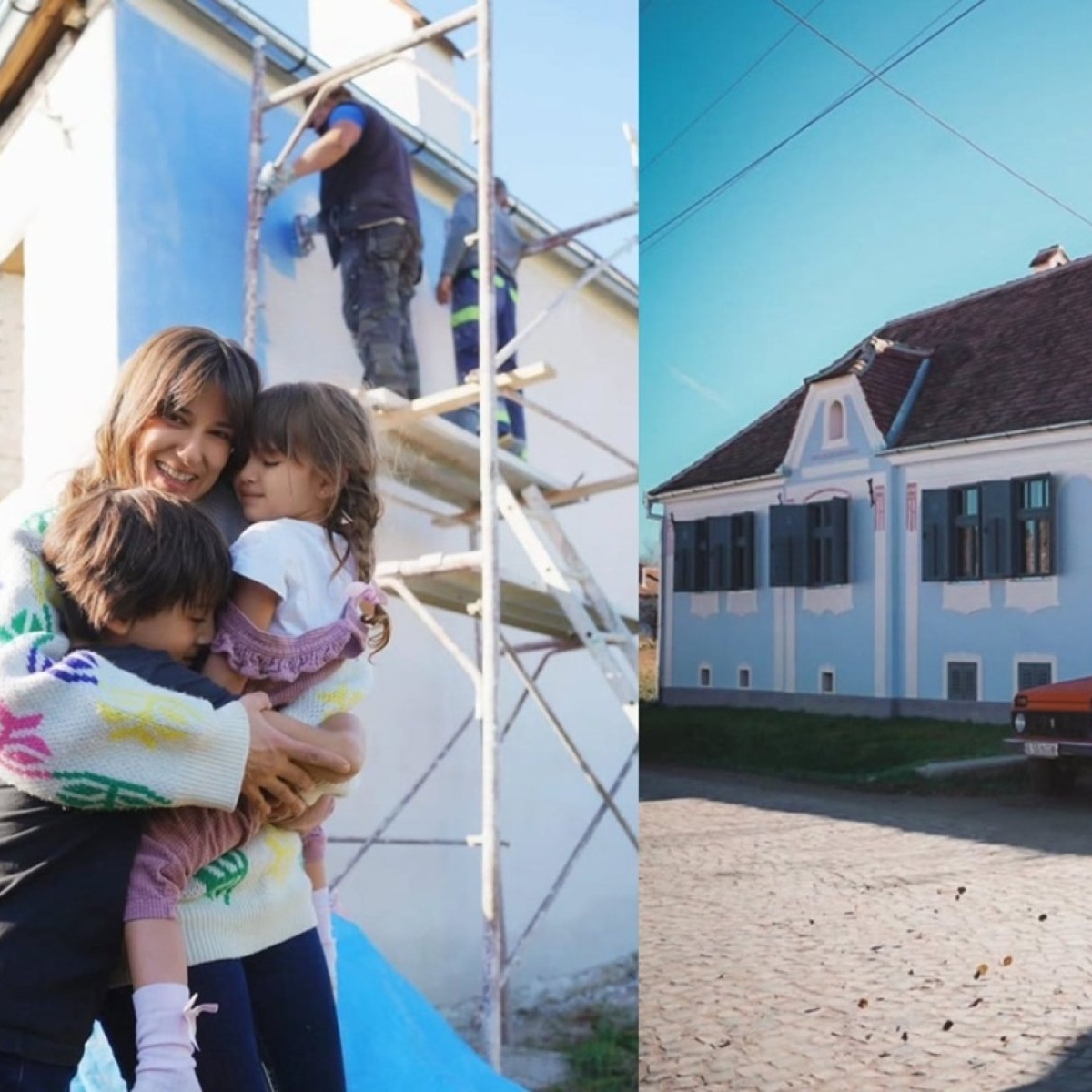 Dana Rogoz a terminat de renovat casa de la Viscri. Imagini cu casa de vacanță