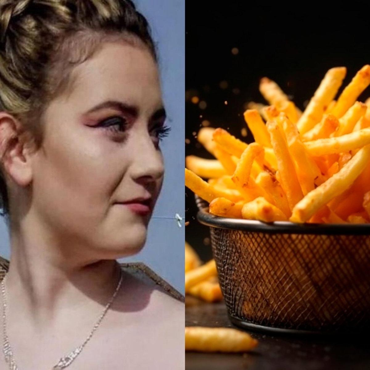 O tânără de 22 ani însărcinată ar fi murit după ce a mâncat cartofi prăjiți. A lăsat în urmă un copil de 1 an și jumătate