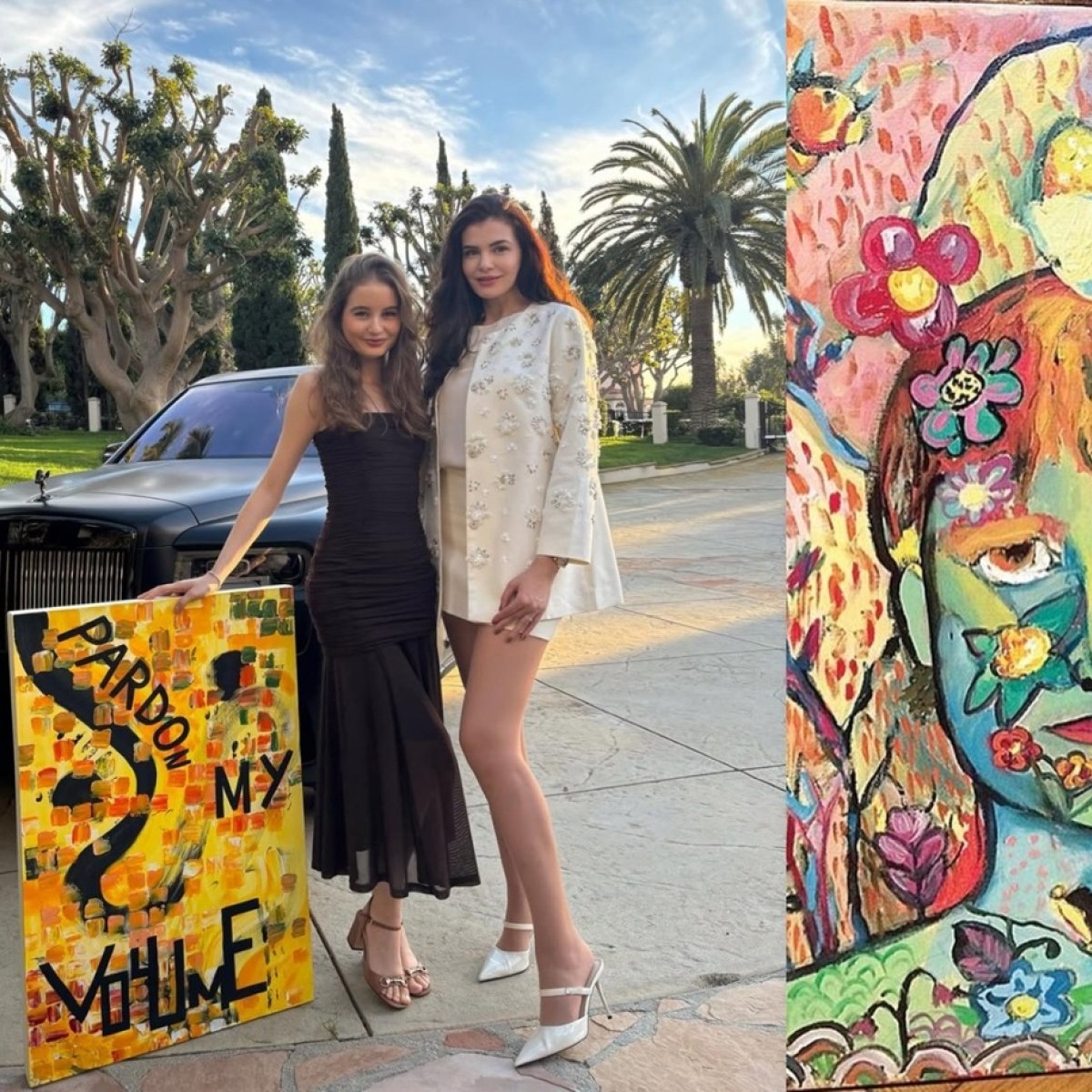 Irina Columbeanu a dat lovitura pe plan financiar. Ce sumă uriașă a primit pentru un tablou pictat de ea la 8 ani