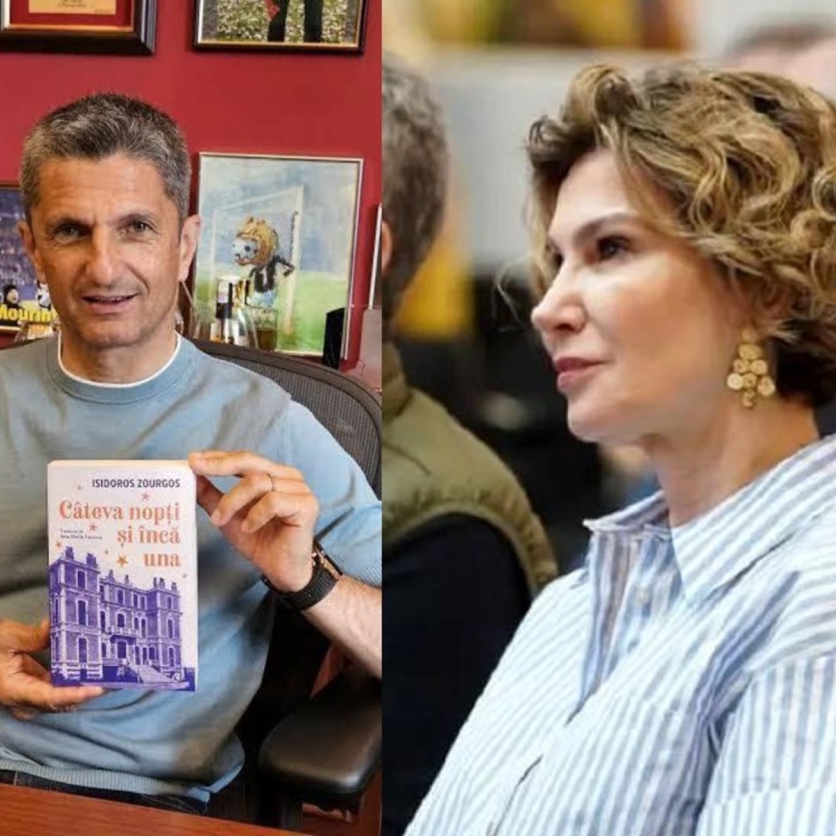 Ana, soția lui Răzvan Lucescu a primit premiul „Cartea Anului” și a fost aplaudată la scenă deschisă. „O adevărată punte culturală”