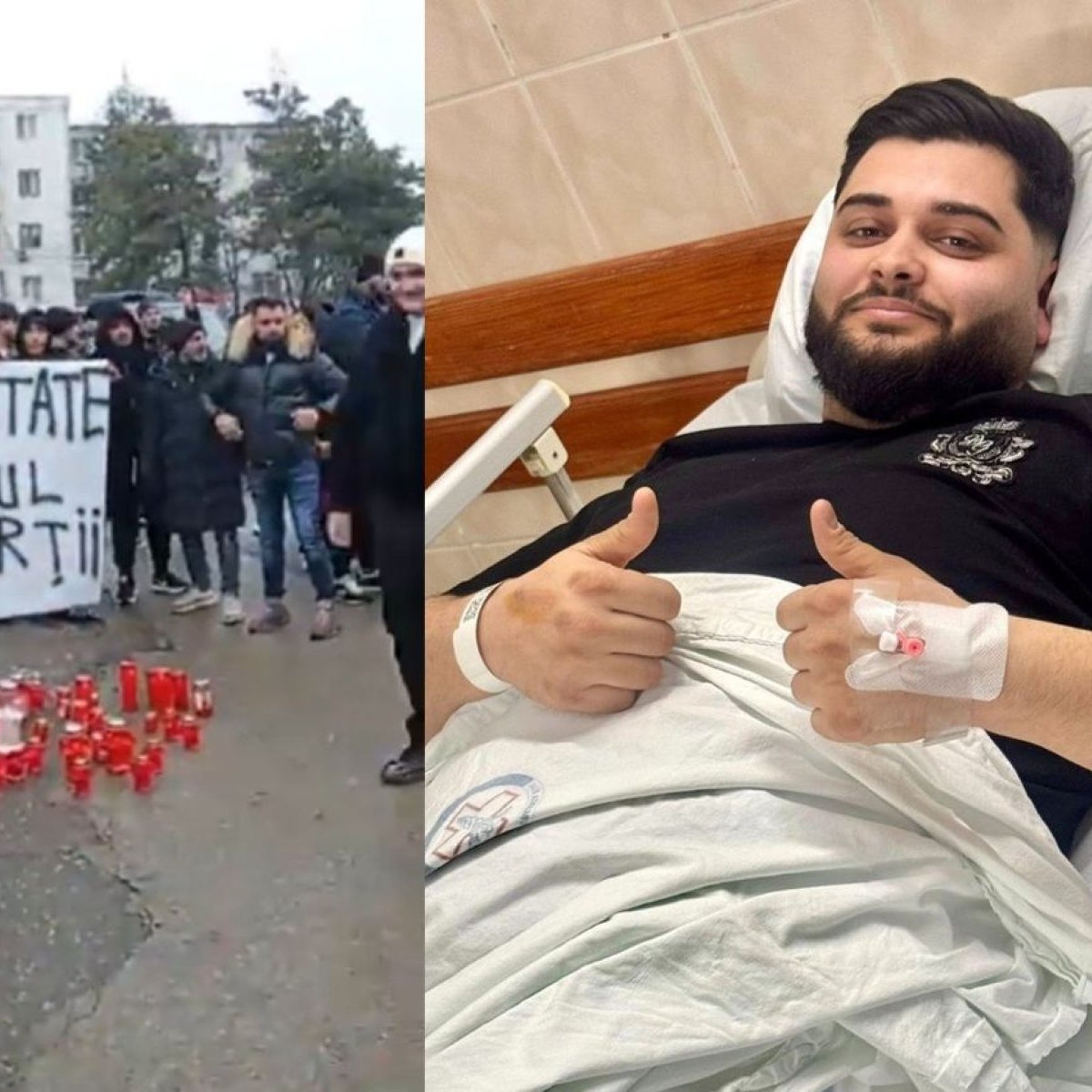 Proteste în masă și revoltă la Spitalul Județean Buzău după moartea lui Gabriel, tânărul de 25 de ani care a murit așteptând să fie operat la picior după un accident rutier