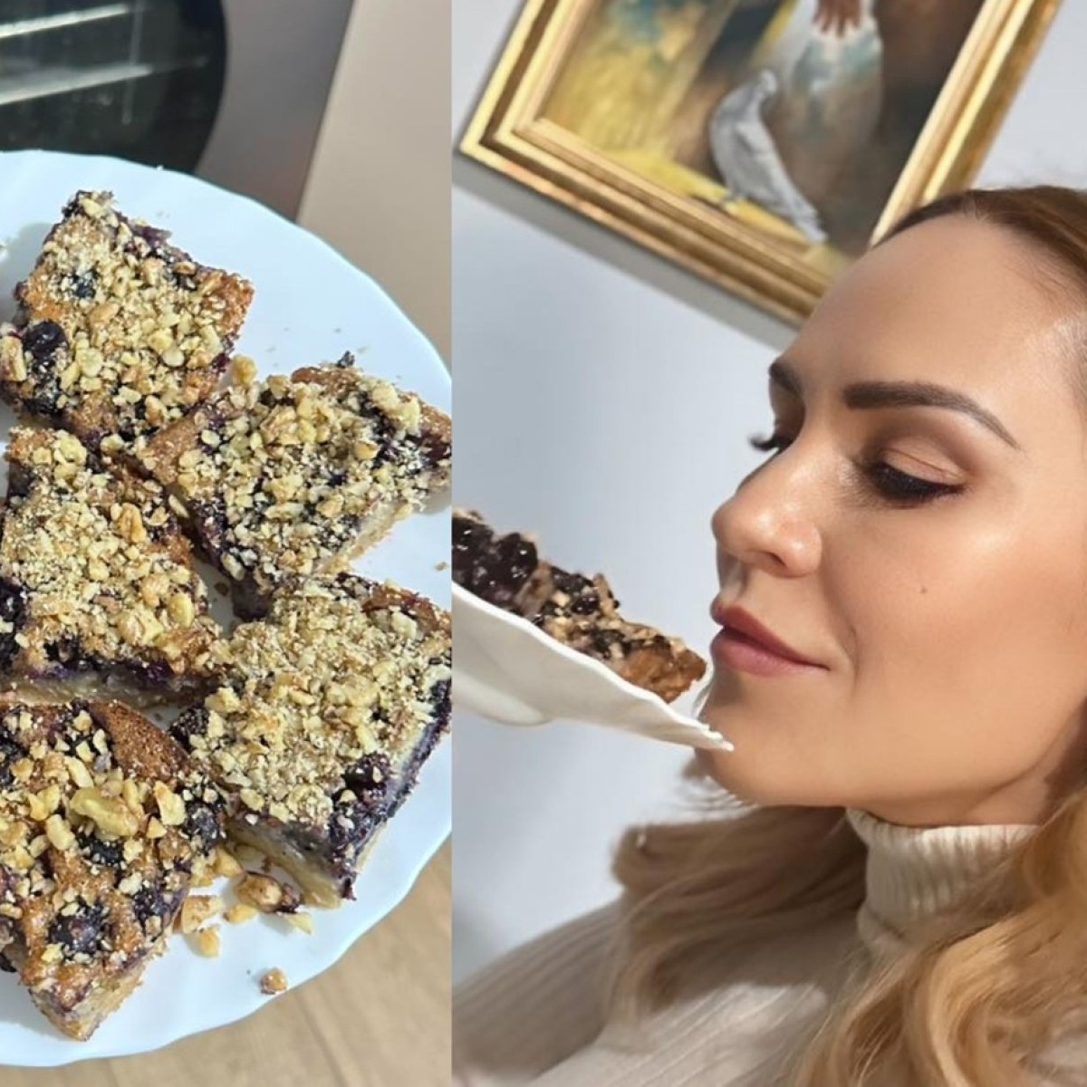 Secretul Gabrielei Firea pentru cea mai bună tartă cu ovăz și afine. Fostul primar al Capitalei este o gospodină desăvârșită