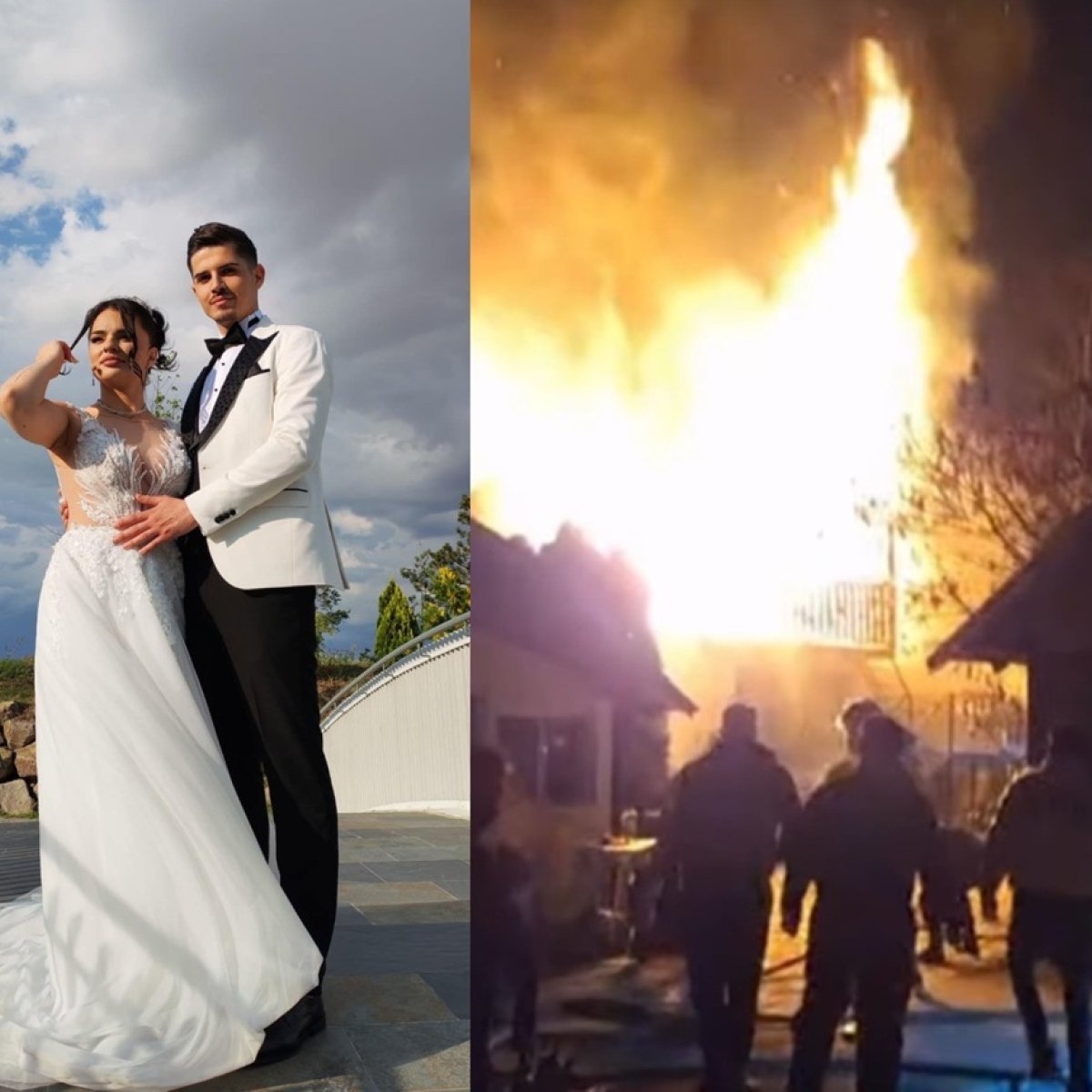 Clipe de coșmar pentru Mihaela și Ștefan de la Mireasa. Casa lor a ars din temelii, au făcut apel public să fie ajutați după ce au rămas fără nimic