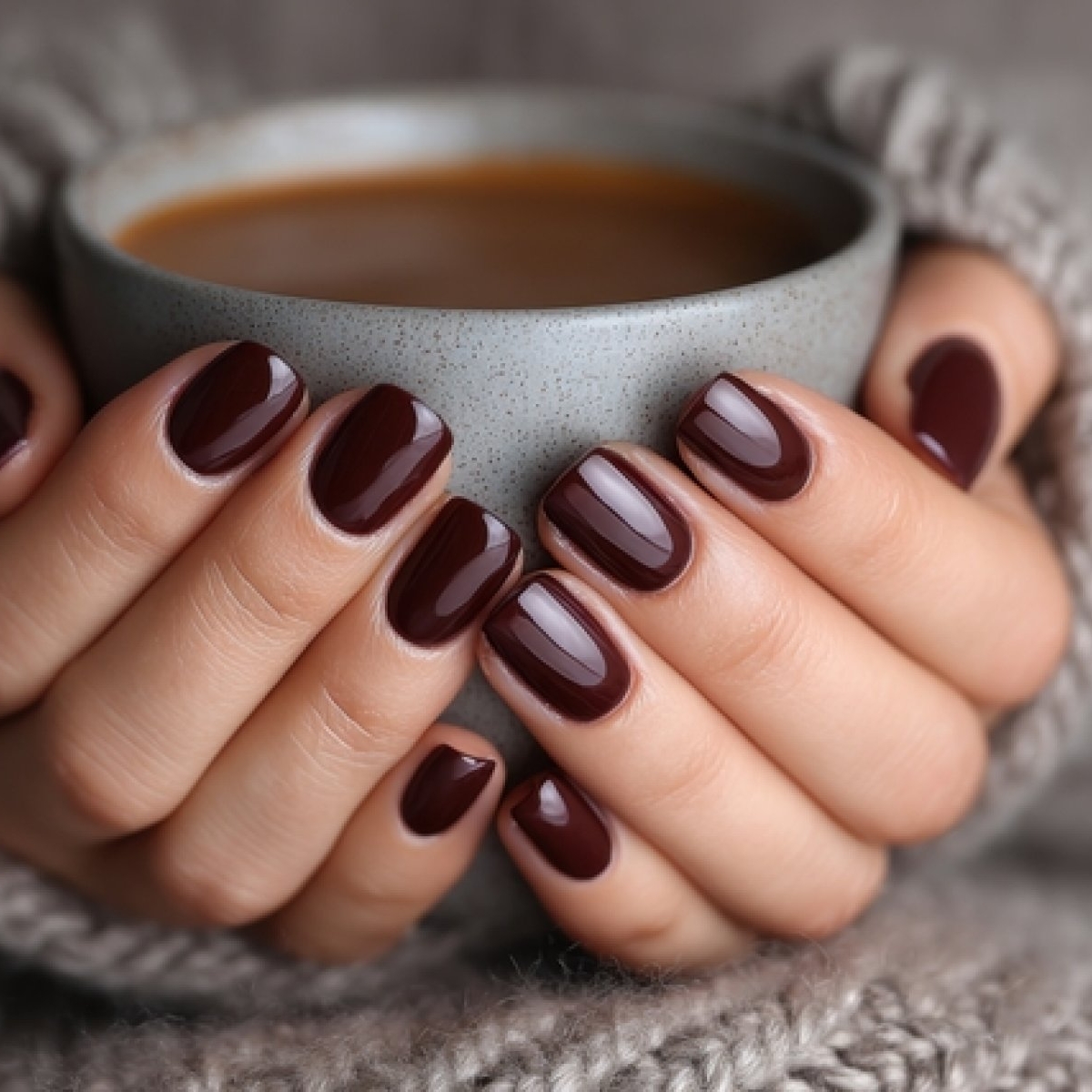 Coffee nails: cum să porți cea mai hot manichiură a sezonului