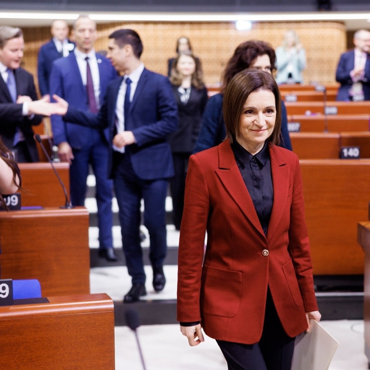 Maia Sandu a fost nominalizată la Premiul Nobel pentru Pace. „Rezistența pașnică și de succes a Maiei Sandu în fața interferenței ruse”