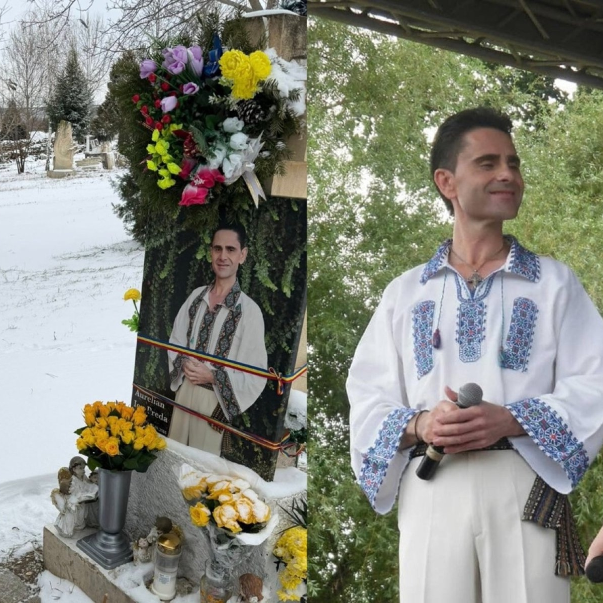 Cum arată mormântul lui Aurelian Preda, la aproape 10 ani de la moartea sa. „Cuvintele sunt de prisos, iar dorul este prea mare"