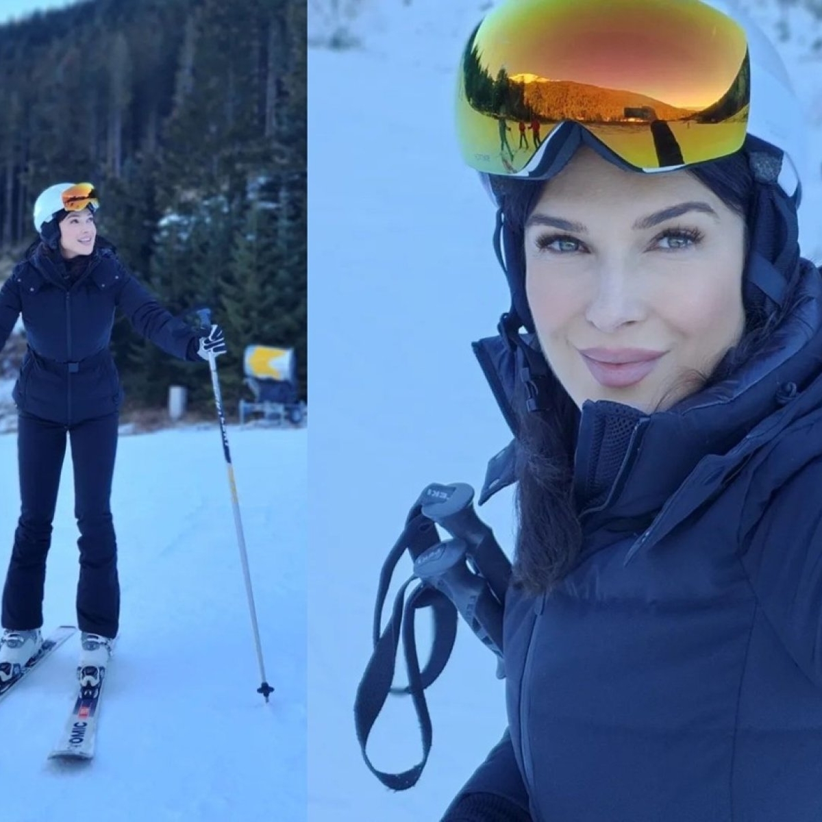 Monica Bîrlădeanu, momente de panică în vacanța la schi. "A fost despre supraviețuire"