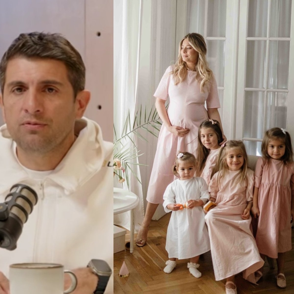 Cosmin Curticăpean s-a dat de gol! A făcut public sexul bebelușului, fără să vrea, într-un podcast