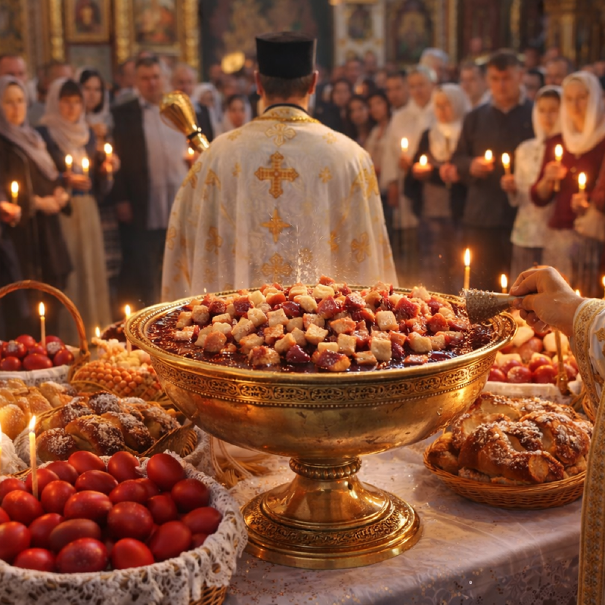 De ce este bine să iei Sfintele Paști în Noaptea de Înviere