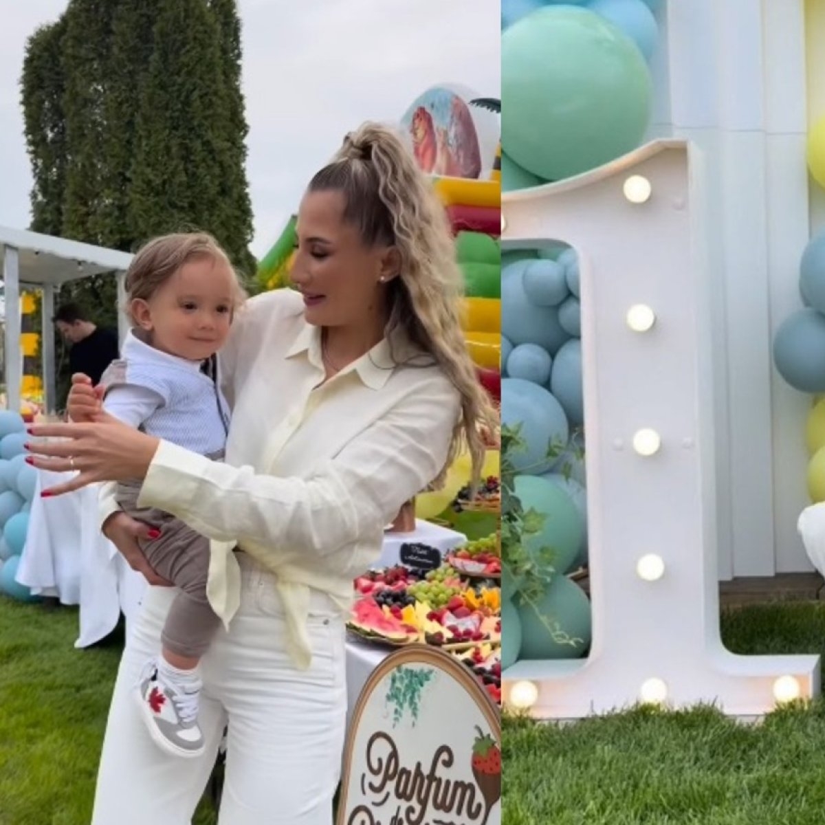 Fiul Claudiei Puican a împlinit un an și vedeta a postat un video adorabil cu micuțul. Fanii au observat imediat că Armin Nicoară lipsește. „De ce iar singură”