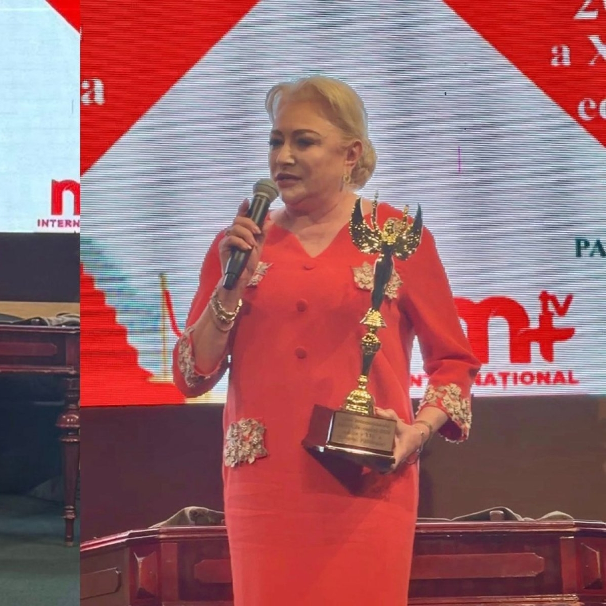 Viorica Dăncilă, cea mai de succes femeie a anului 2026? A fost premiată în cadrul unui eveniment susținut de Ministerul Culturii