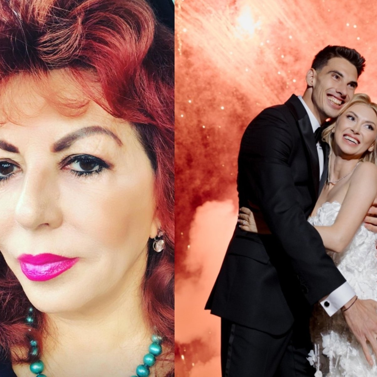 Carmen Harra a analizat relația dintre Andreea Bălan și Victor Cornea. Ce a dezvăluit după nuntă: „Au fost frați într-o altă viață”