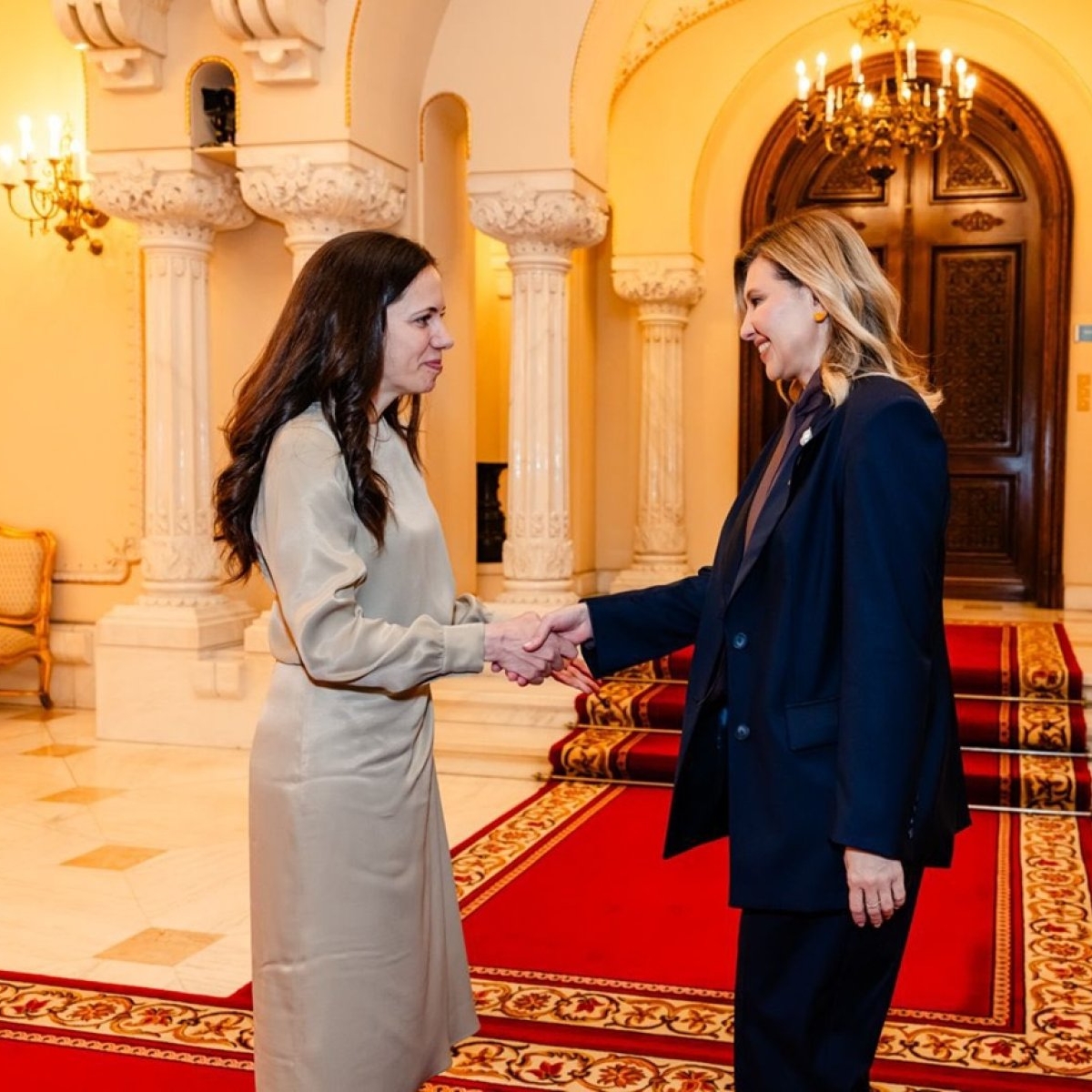 Primele imagini cu Mirabela Grădinaru și Olena Zelenska. Ce activități au făcut împreună Primele Doamne