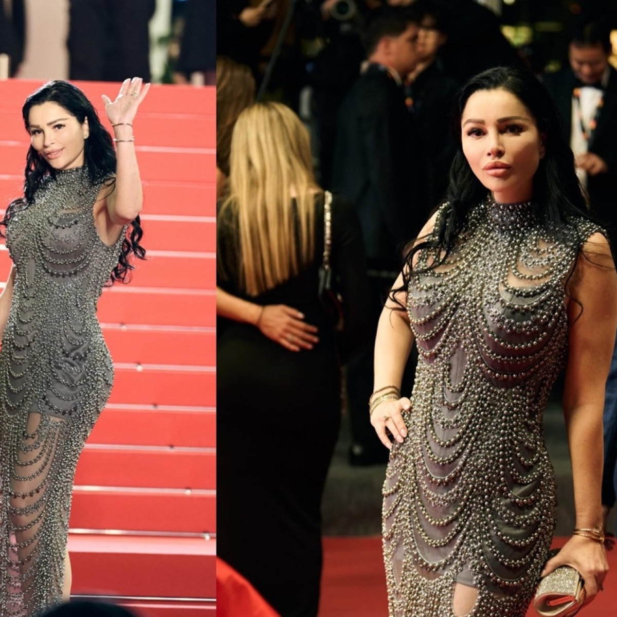 Cum a apărut Brigitte Pastramă pe covorul roșu de la Cannes. Mesajul emoționant făcut public după premiera filmului "Fjord"