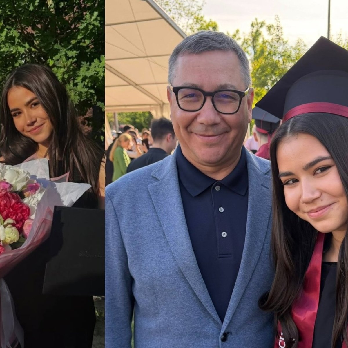 Daciana Sârbu și Victor Ponta, din nou împreună de dragul fiicei lor. Cum au fost surprinși la absolvirea Irinei