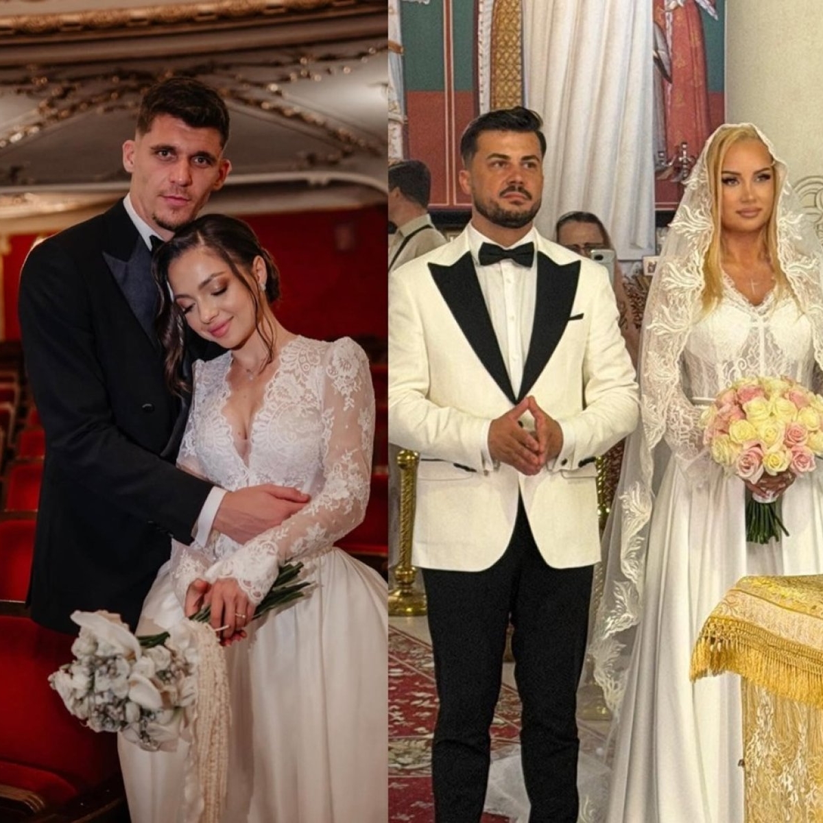 Val de nunți în showbiz! Cine sunt vedetele care s-au căsătorit în același weekend și au surprins fanii