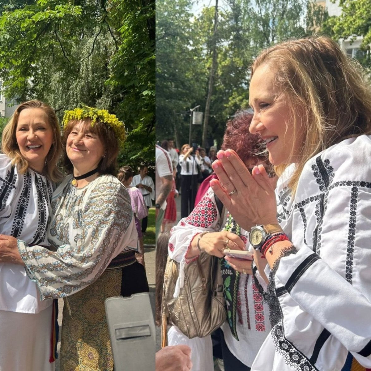 Elena Lasconi a sărbătorit, cu mic, cu mare, Ziua Universală a Iei în Câmpulung Muscel. Ce mesaj emoționant a transmis