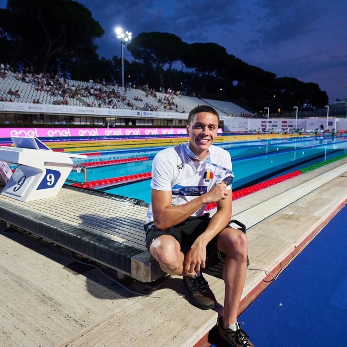 David Popovici a cucerit Roma! A câștigat medalia de aur la 200 de metri liber în Trofeo Settecoli