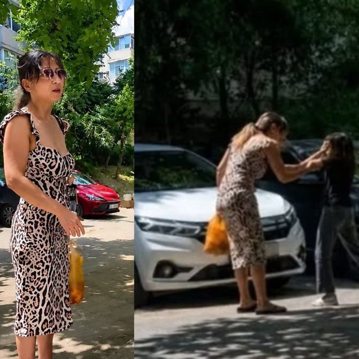 Imaginile groazei! O femeie din Constanța și-a bătut cu bestialitate fiica de 8 ani, în plină stradă. Cum a încercat să se scuze