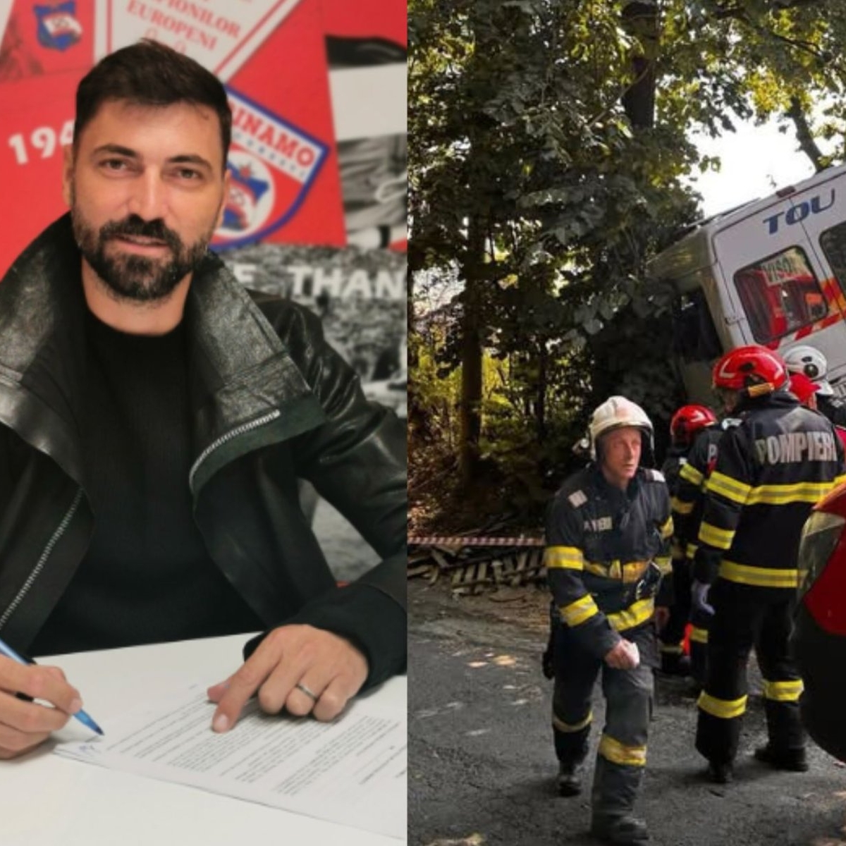 Adrian Ropotan, antrenorul de la Dinamo 2, în stare gravă! A fost resuscitat după ce microbuzul echipei a fost implicat într-un accident